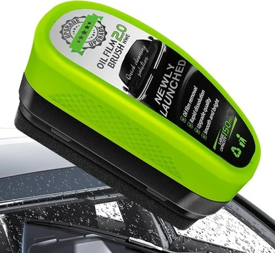 2025 New Automotive Oil Film Cleaning Brush, Clear Vision Glass Cleaner,  - Image 1 of 4