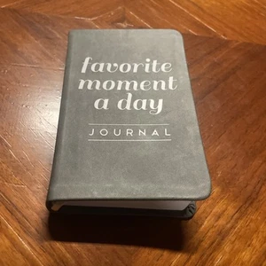Gray Soft Leatherette Mini Pocket Size Notebook Journal 5.75" x 3.65" - Picture 1 of 5