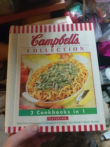 Campbells Collection 3 Cookbooks in 1 Hardcover Classic Recipes - Picture 1 of 9