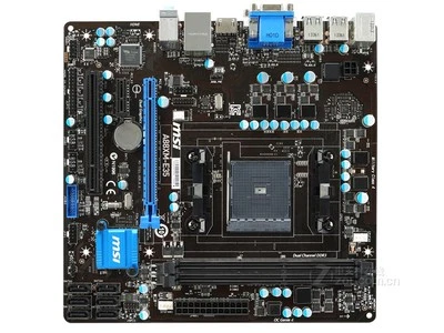 MSI A88XM-E35 Motherboard AMD A88X DDR3 Socket FM2/FM2+ Micro ATX w/ IO Shield - Image 1 of 4