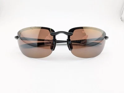 Maui Jim Sunglasses, MJ Sport MJ-407-02 Ho'okipa Blk, 64-15-130, Plastic, Japan - Image 1 of 4