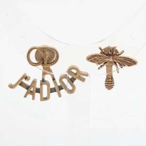 Dior J'Adior Bee Piercing jewelry (for both ears) GP Bronze - Picture 1 of 5