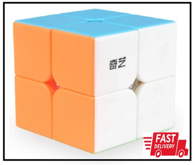 Qidi Speed Cube 2x2- Stickerless Magic Cube 2x2x2 Puzzles Toys (50mm), The Most - Image 1 of 2