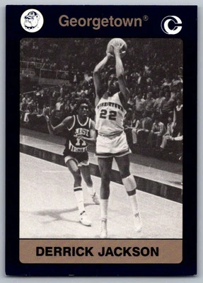 1991-92 Collegiate Collection Georgetown Hoyas Derrick Jackson Georgetown Hoyas - Image 1 of 2