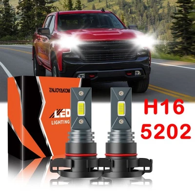 Bombillas antiniebla LED delanteras de alta potencia para Chevrolet Silverado 2500 2015-2018 Foto 1 de 4