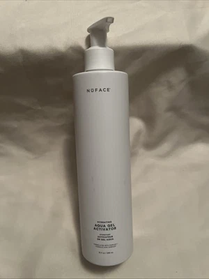 NuFACE Hydrating Aqua Gel Activator W/Hyaluronic Acid 10 oz. New Exp 10/31/2026 - Image 1 of 2