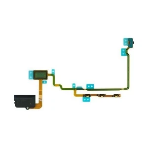 For iPod Nano 7 - Black Headphone Audio Jack Power Volume Button Flex Cable - Picture 1 of 4