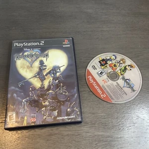 Kingdom Hearts PS2 (Sony PlayStation 2, 2002) In Case No Manual Tested Works - Picture 1 of 2