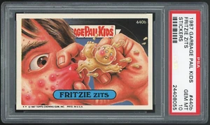 1987 Topps Garbage Pail Kids 11th Series #440b Fritzie Zits PSA 10 GEM MINT Os11 - Picture 1 of 3
