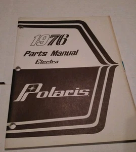 1976 POLARIS SNOWMOBILE ELECTRA  PARTS MANUAL - Picture 1 of 2