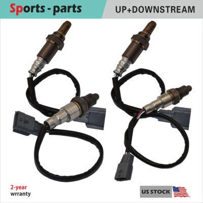 4PCS Up + Downs O2 Oxygen Sensor For 2017 2018 Nissan Murano Pathfinder 3.5L V6 - Image 1 of 4