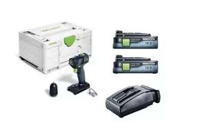 Festool Cordless drill TXS 18 C 4,0-Plus With 4 ah Batteries - Picture 1 of 1