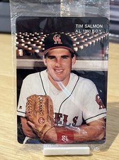 TIM SALMON #15 1994 MOTHER'S COOKIES CARD #3 SEALED IN WRAPPER (B3)