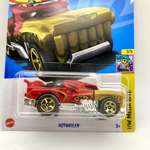 Hot Wheels Hotweiler Red #66 Mainline 2024 Case H Let's Race Netflix - Picture 1 of 6