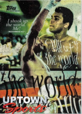 2021 Topps MUHAMMAD ALI - Rumble in the Jungle by Tyson Beck Card #10 - Image 1 of 2