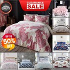 Stylish Duvet Cover Bedding Set Pillowcase Single Double King Size Quilt Cover