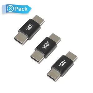 USB-C Type C Male to Male Extension Joiner Adapter Converter Cable Coupler - Picture 1 of 5
