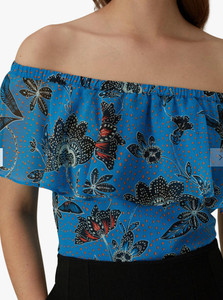 black bardot top size 18