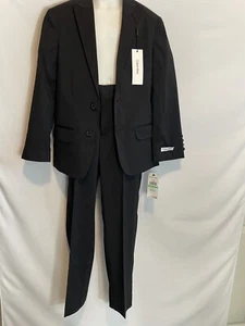 Calvin Klein Boys' 2-Piece Formal Suit Set - Size 8 Color Black - Picture 1 of 23