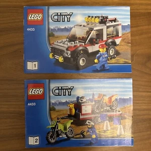Lego City 4433 INSTRUCTION MANUALS ONLY. EXCELLENT COND. FREE P&P - Picture 1 of 4