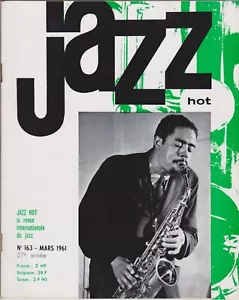 FRANZÖSISCHE JAZZ HEISSE ZEITSCHRIFT 163 MÄRZ 1961 ERIC DELPHY - Bild 1 von 1