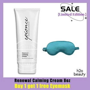 Epionce Renewal Calming Cream All Skin Types 8 oz Free Gift Eyemask *New In Box* - Picture 1 of 4