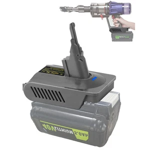 Ryobi 40V to Dyson V6/V7/V8 Series Vacuum Cleaner Battery Adapter Converter - Imagen 1 de 14