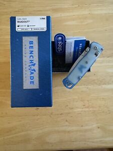 Rare color G10 Limited edition Benchmade Bugout 535-1901 W/axis &20CV 1868/2000
