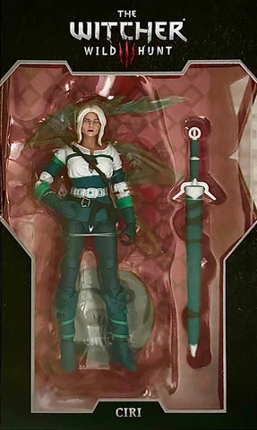 McFarlane Toys The Witcher 3 Wild Hunt CIRI 7” Action Figure New & Sealed Box Cover
