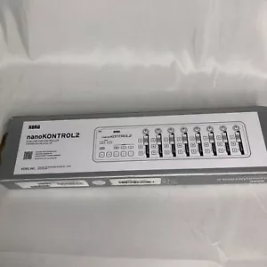 KORG nanoKONTROL2 Slim-Line USB CONTROLLER White WH Music Production DTM New - Picture 1 of 3