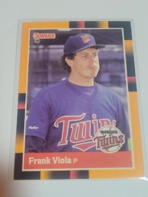FRANK VIOLA 1988 Donruss Best #214.   TWINS - Image 1 of 2