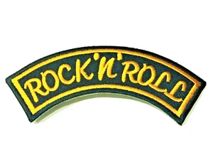 Vintage Rock-n-Roll Aufbügeln Patches Musik Liebhaber Emblem Sammlung XXL 12 Zoll - Bild 1 von 3