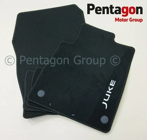 New Genuine Nissan Juke 2019-ON Set Of 4 Velour Floor Carpet Mat Set KE7556PH00 - Picture 1 of 4