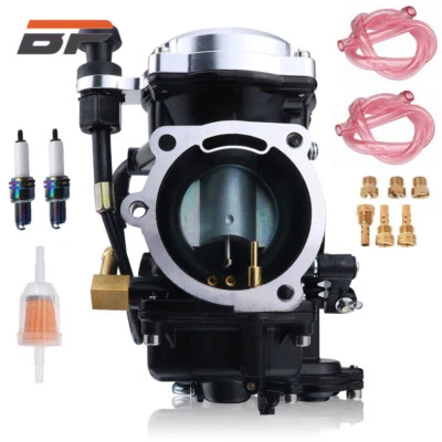 CV40 Carburetor For Harley-Davidson Dyna & FXR 1988-2016 Sportster 1998-Up - Imagem 1 de 4