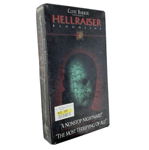 Hellraiser: Bloodline VHS Tape Factory Sealed NEW 1st Print Clive Barker Horror - Picture 1 of 6