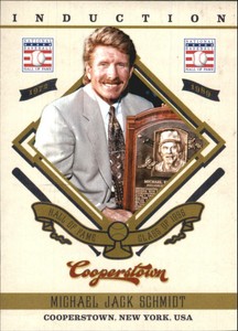 2012 Panini Cooperstown Induction #5 Mike Schmidt - NM-MT