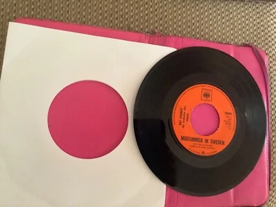 Ray Conniff And His Orchestra & Chorus Midsummer In Sweden UK 7" 1966 202089 CBS - Image 1 of 2