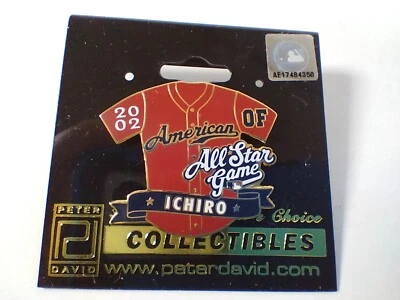 Ichiro 2002 All Star Game Pin Hat Lapel Pin MLB Baseball Jersey - Image 1 of 2