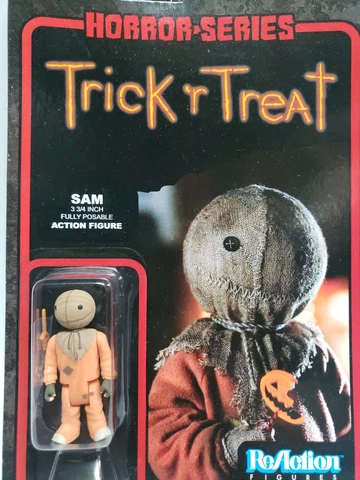 Trick 'R Treat Sam 2014 Reaction Horror Movie Action Figure - Funko Super7 - New Cover
