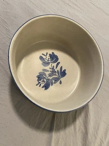 Pfaltzgraff Stoneware Yorktowne #408 Souffle Deep Dish Casserole USA 8.5" x 4" - Picture 1 of 8