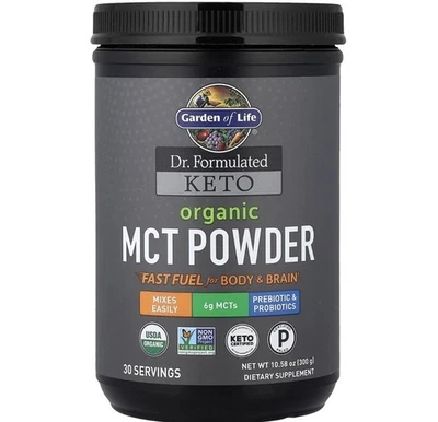 Garden Of Life Dr. Formulated Keto, Organic MCT Powder, 10.58 oz (300 g) - Image 1 of 4