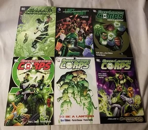 Lot Of 6 Green Lantern Corps Paperback Past Army Recharge Ring Sins Sapphire - Picture 1 of 7