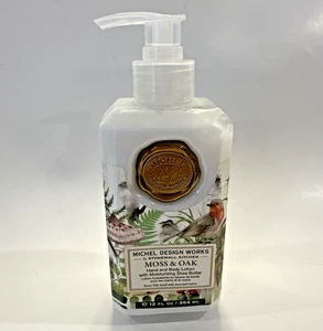NUEVO Michel Design Works Loción para manos y cuerpo musgo y roble 12 fl oz manteca de karité - Imagen 1 de 5