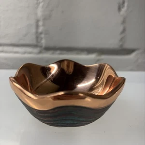 Nambe Copper Canyon Collection Bowl Lisa Smith '09 Design 4.5” NIB - Picture 1 of 4