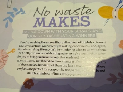 No Waste Makes, 9 knitting patterns. - Image 1 of 4