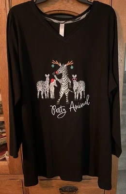 Camisa de dormir por Cacique Lane Bryant tamanho 22/24 - Imagem 1 de 3