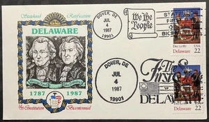Panda 2336 Delaware with Both We the People and FIRST State Slogan Cancels Combo - Bild 1 von 1