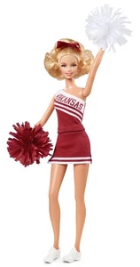 Barbie Cheerleading Arkansas University bambola - Foto 1 di 1