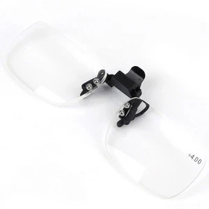 HEIßER Clip-on Flip-up Lesebrille Progressive Readers Leichte Randlose - Bild 1 von 15