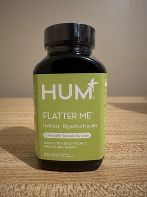 Hum Flatter Me Extra Fuerza Debloat Salud Digestiva 60 Cápsulas Selladas 10/2026 Foto 1 de 3